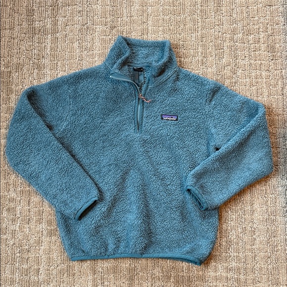 Patagonia Tops - Patagonia Teal Los Gatos Fleece Half-Zip Pullover